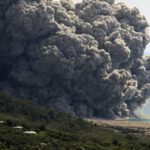 Pyroklastischer Strom auf Montserrat. © Thorsten Böckel